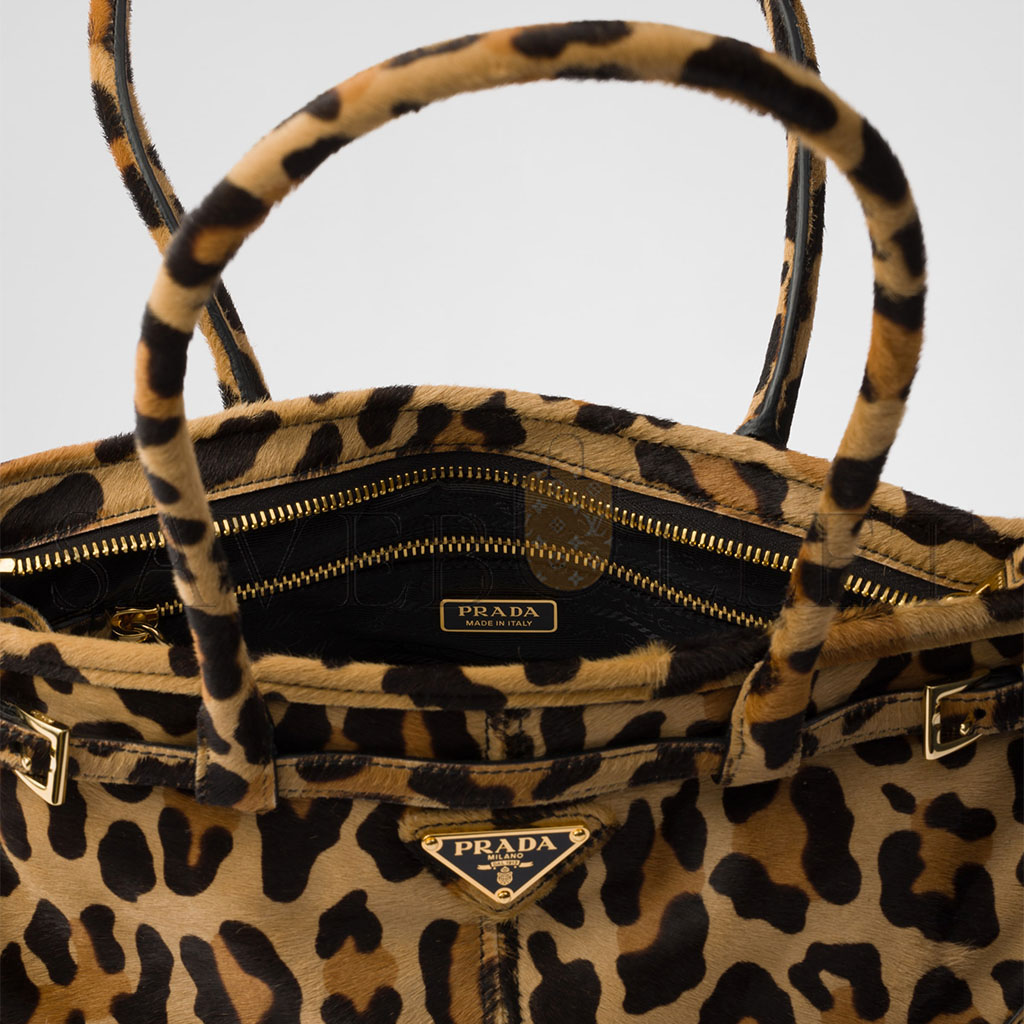 PRADA MEDIUM PRINTED LEATHER HANDBAG 1BA426 (32*15.5*12cm) PRADA MEDIUM PRINTED LEATHER HANDBAG 1BA426 (32*15.5*12cm)